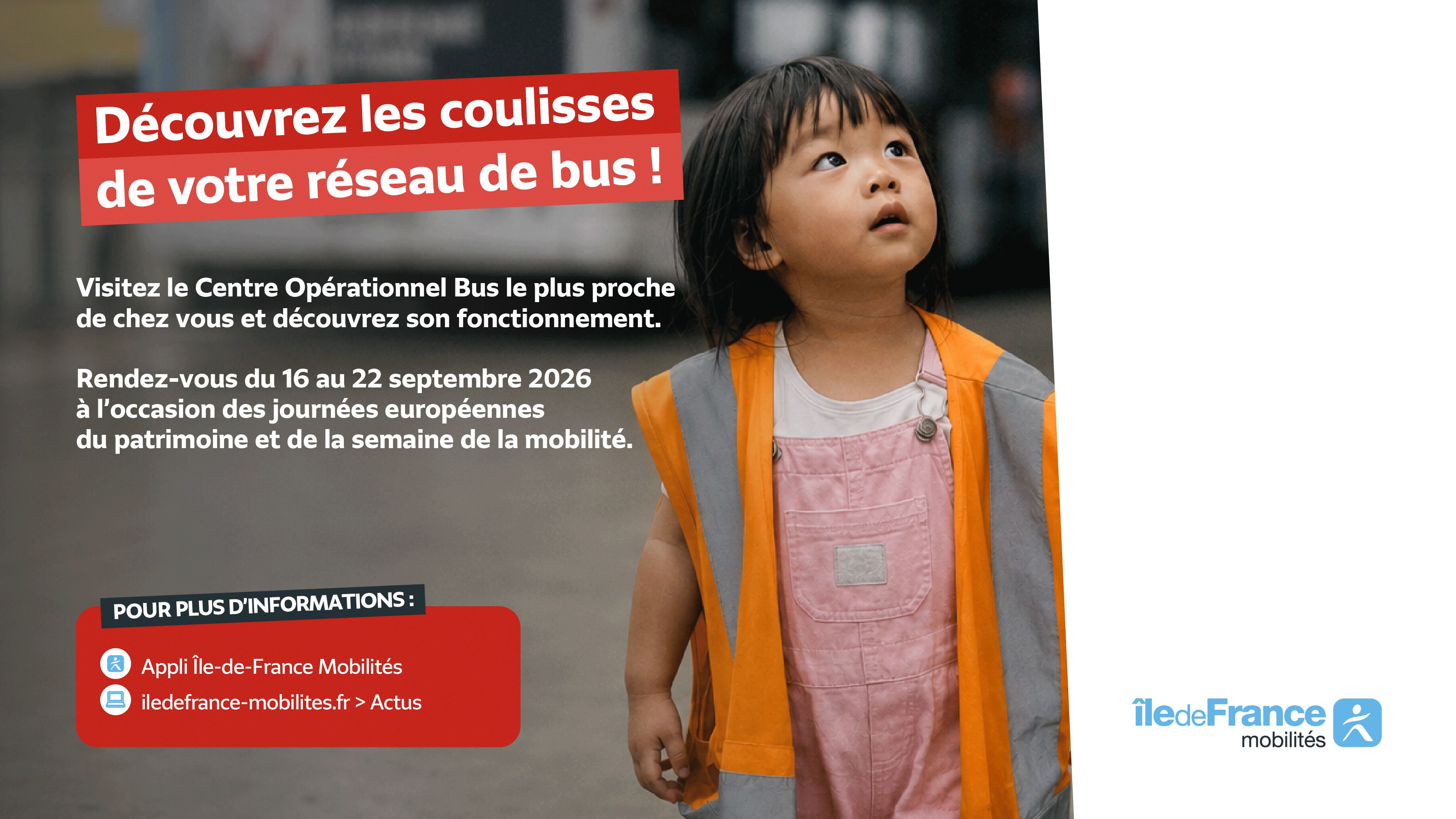 Journées portes ouvertes - Centre Opérationnel Bus de Domont