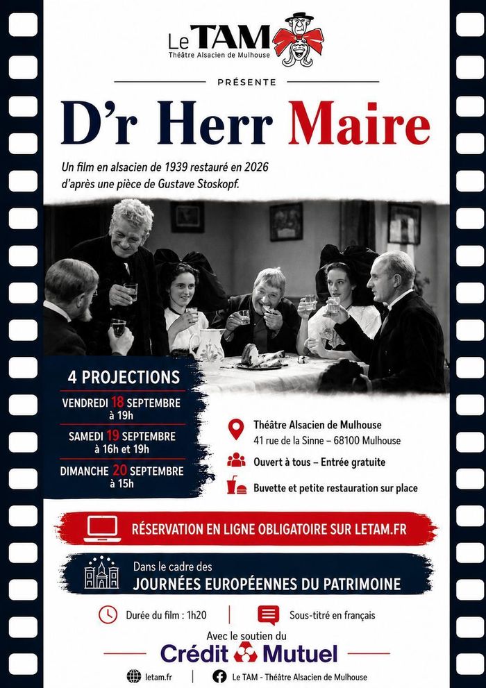 Projection du film : " Dr' Herr Maire "