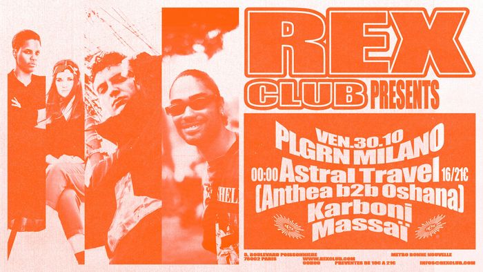 Rex Club Presents - PLGRN MILANO: Anthea b2b Oshana &more