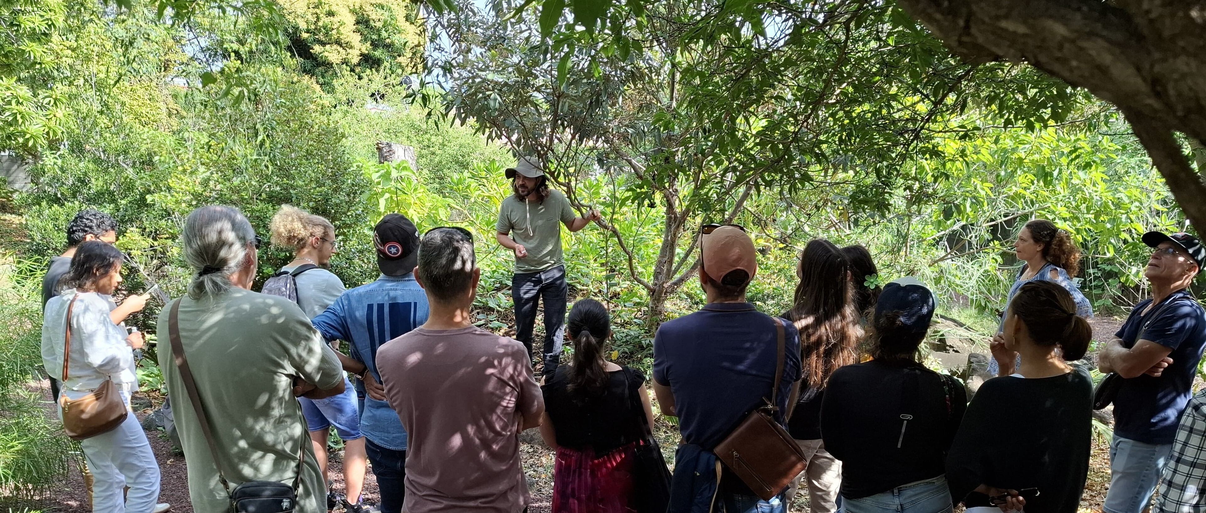 Visite guidée de l'arboretum et du musée Thérésien Cadet