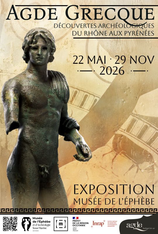 Expo « Agde grecque : découvertes archéologiques du Rhône aux Pyrénées»