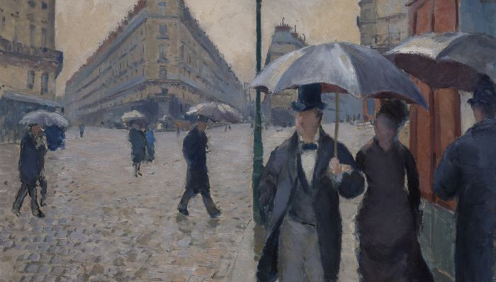 Découverte de l'exposition Sous la pluie