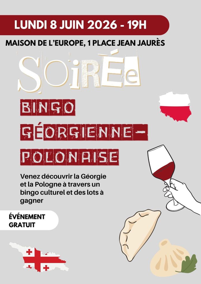 Soirée Bingo Géorgienne-Polonaise