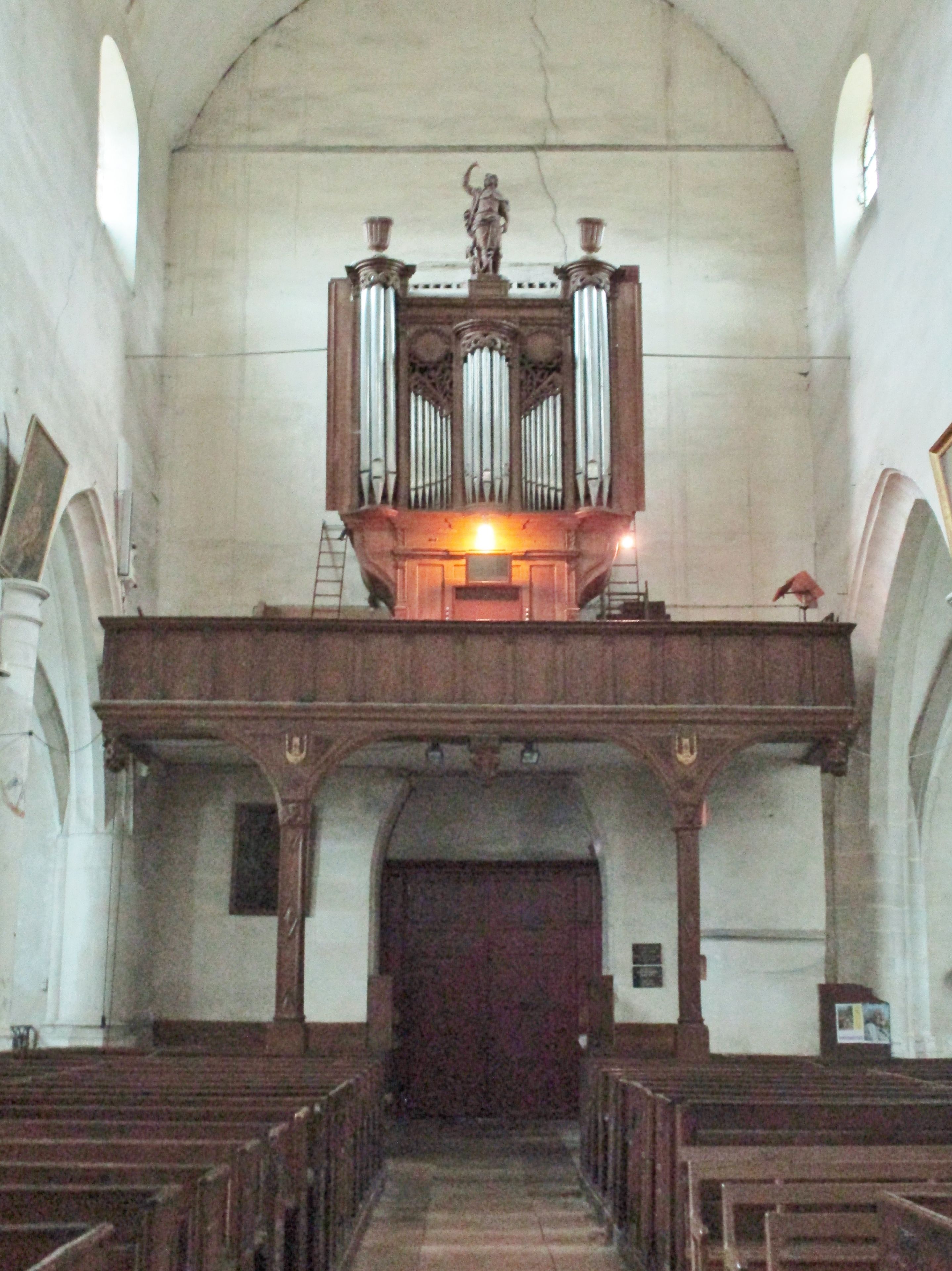 Visite de l'orgue de la Collégiale St Loup
