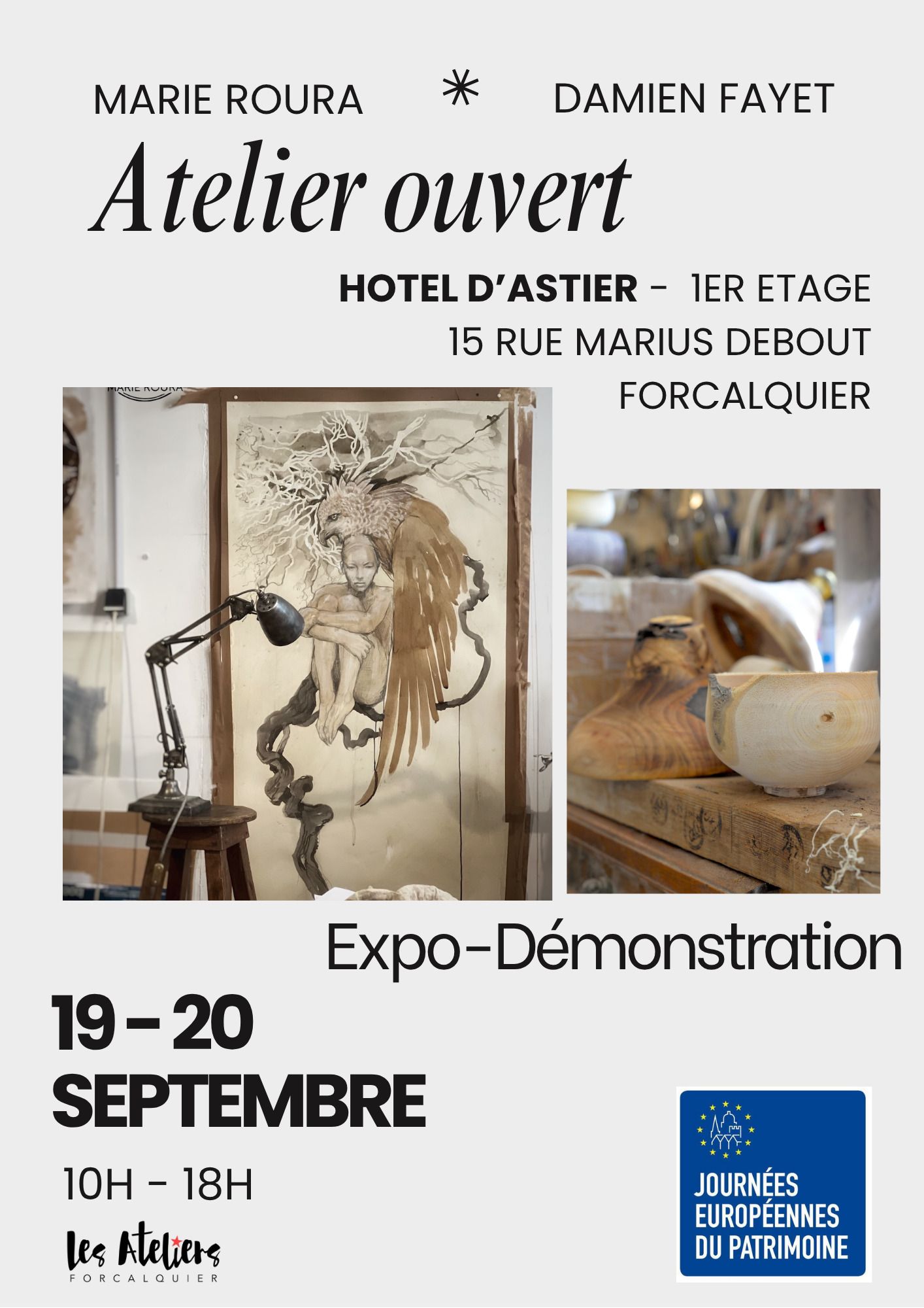 Visite d'Atelier Marie Roura