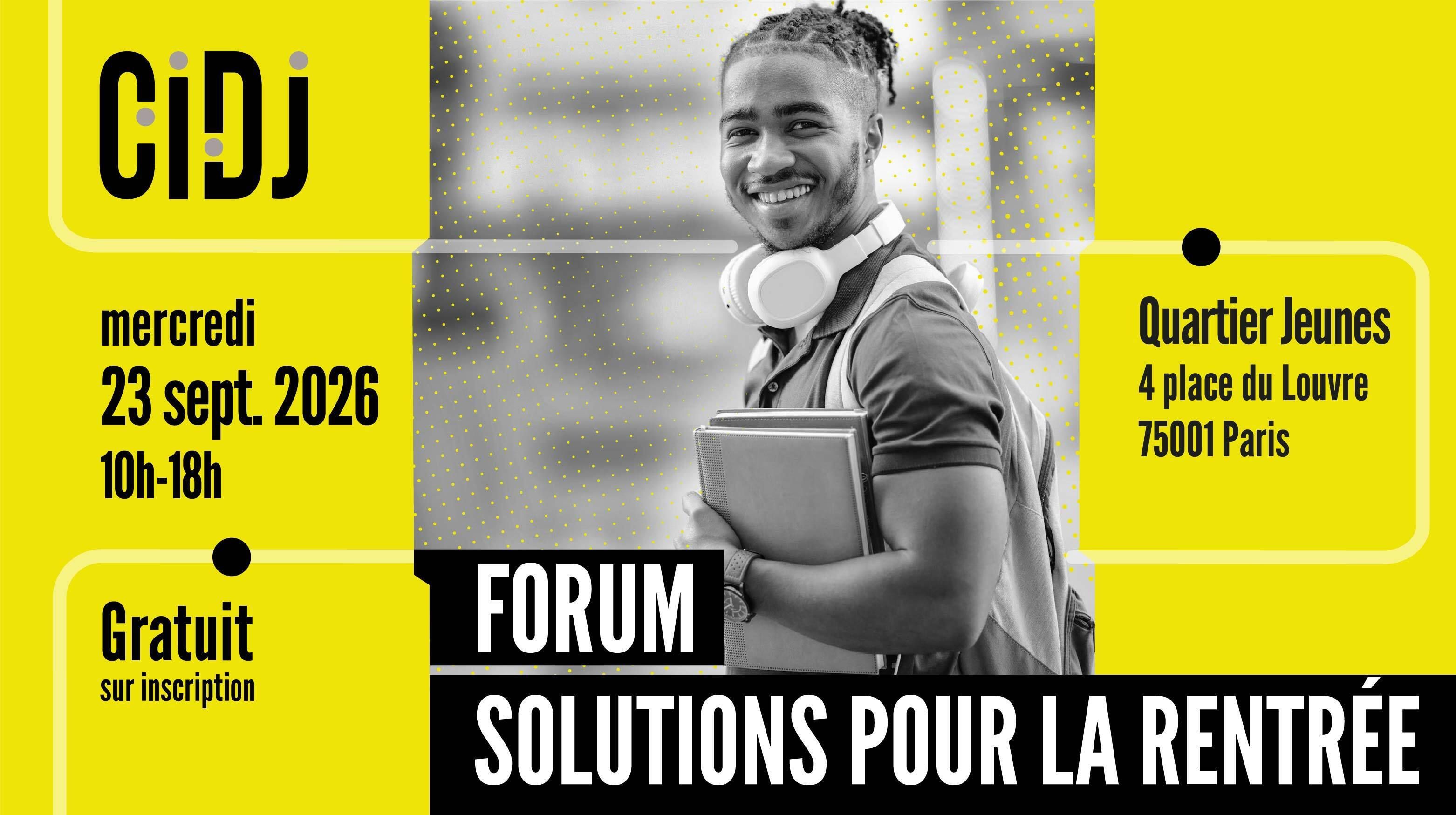 Forum Solutions pour la rentrée