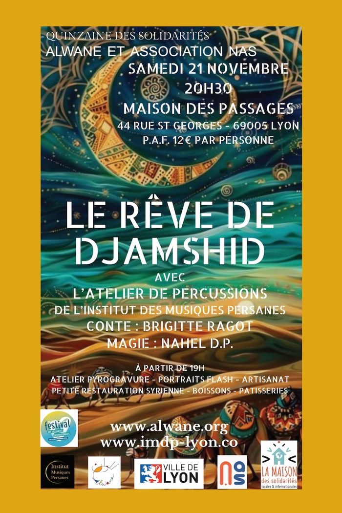 Quinzaine des Solidarités internationales "Le Rêve de Djamshid", conte musical persan