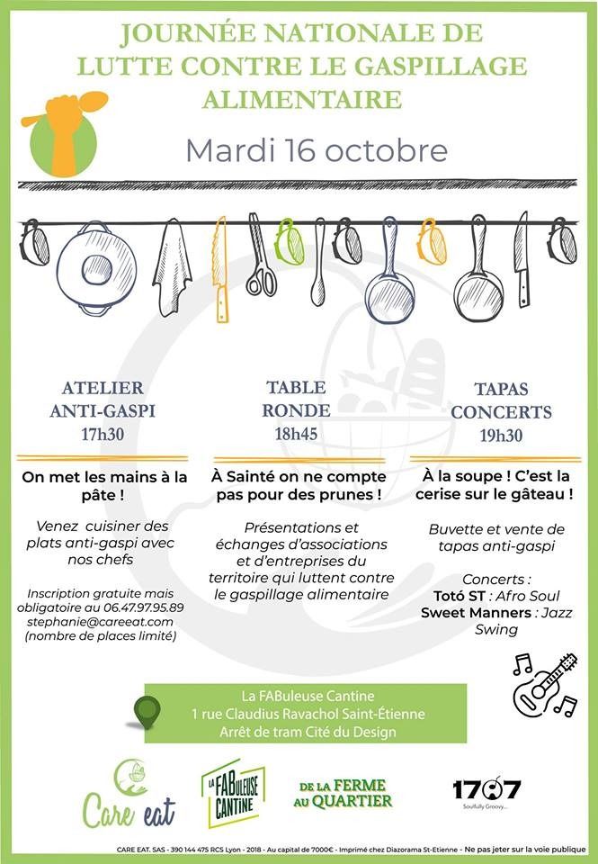 (évènement solidaire) Soirée anti-gaspillage alimentaire