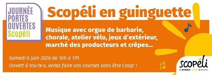 Scopéli en guinguette - Journée portes ouvertes