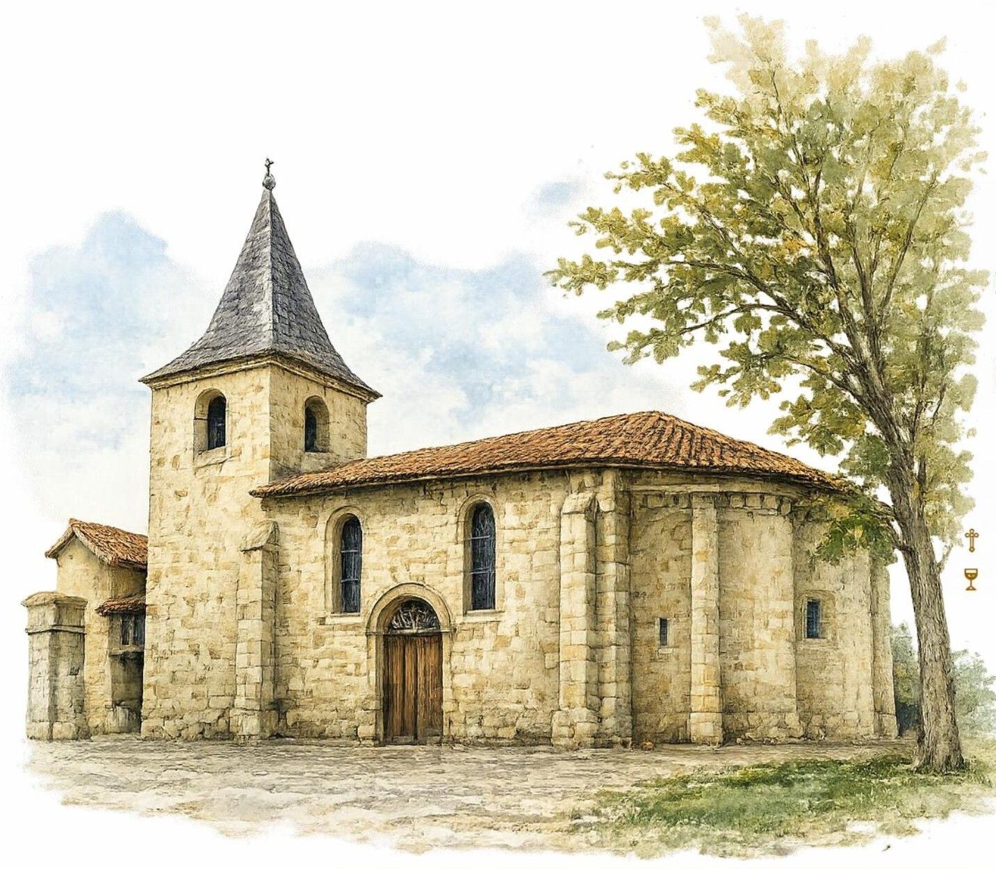 Visite libre de l'église Saint-Ausit de Croûte