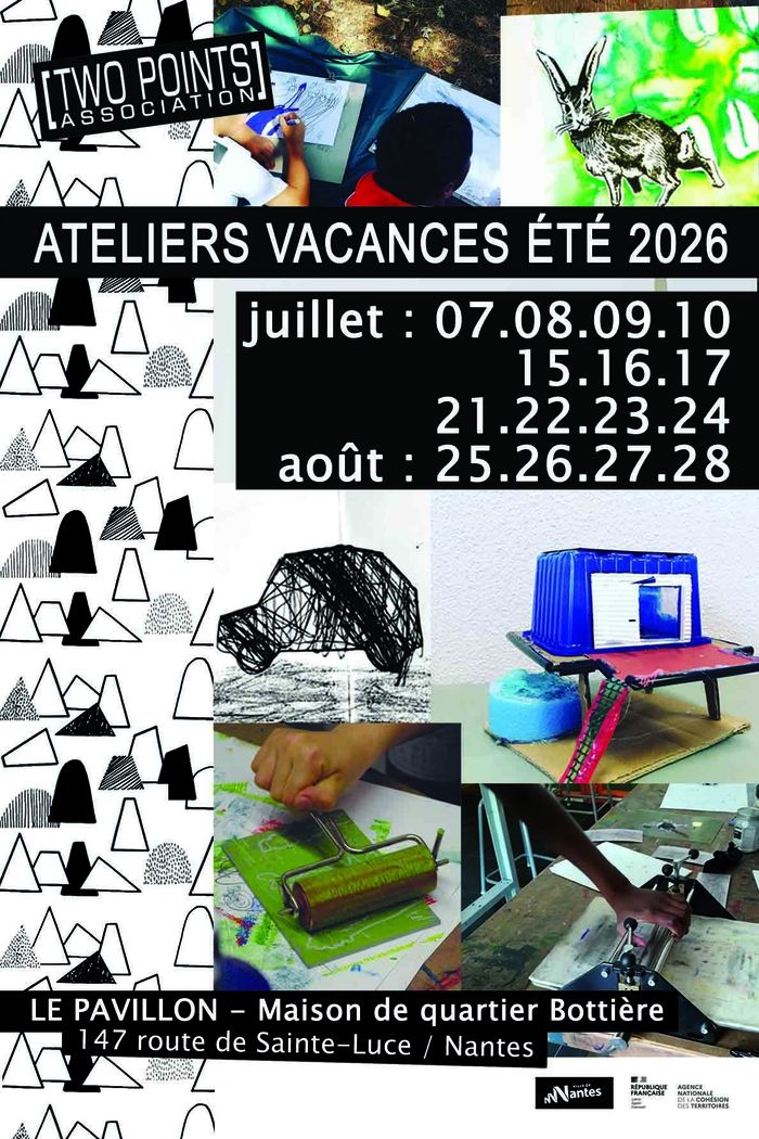 Ateliers d'été au Pavillon : Arts Plastiques, BD, Manga et Architecture