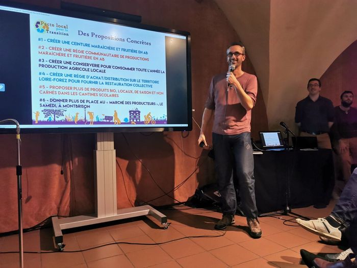 Réunion  Présentation du Pacte Local Pour une transition du Forez