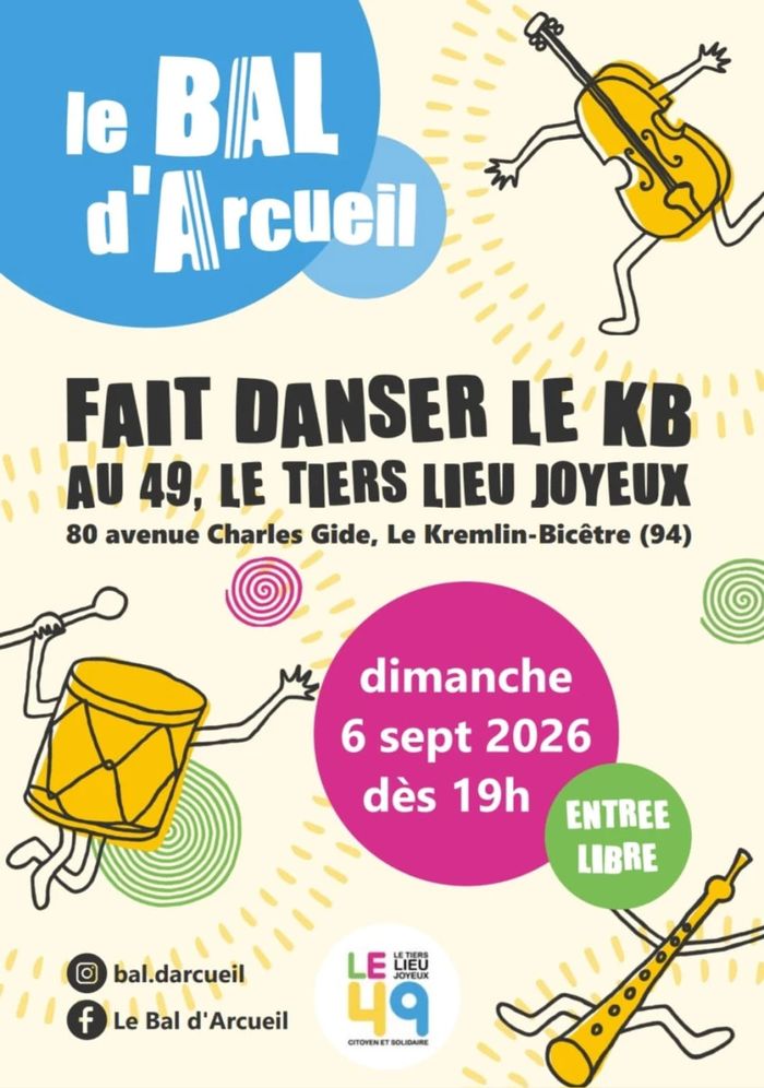 Affiche — Le Bal d'Arcueil au 49