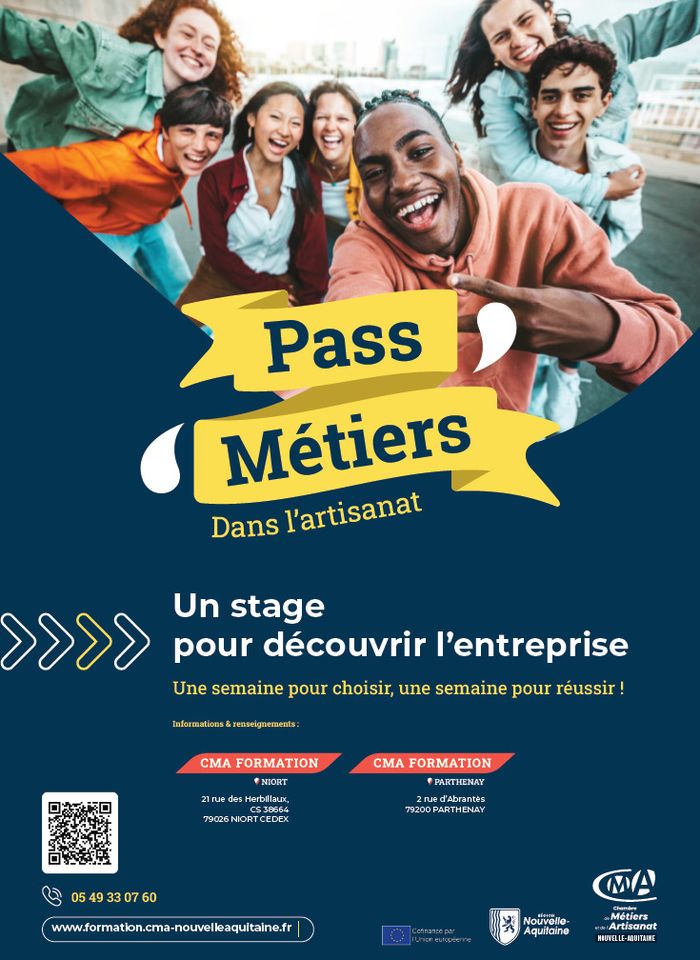 Découvrez un métier dans l'artisanat lors d'un stage en entreprise