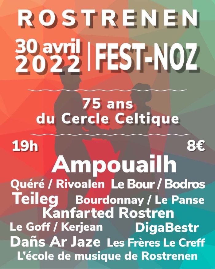 Fest-noz des 75 ans du Cercle Celtique de Rostrenen
