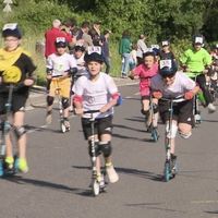 Courses de trottinettes organisées par L’ACAC