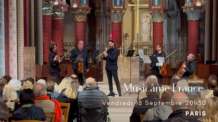 Affiche — Concert à Paris: Ravel, Debussy, Cantemir, Mozart, Vivaldi, Bach, Doppler, Piazzolla, Waxmann
