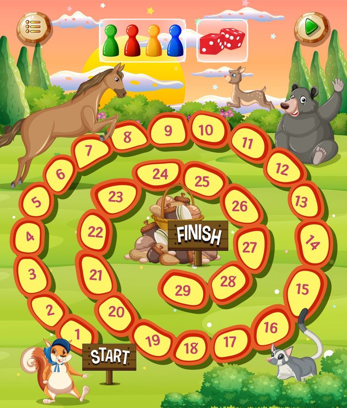 Jeu de l'oie de votre été