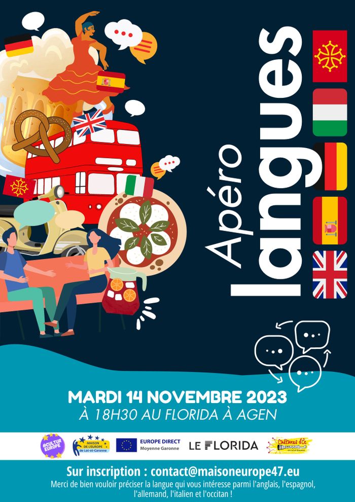 Apéro langues au Florida à Agen