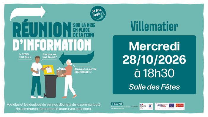 Réunion publique d'information TEOMi - Villematier