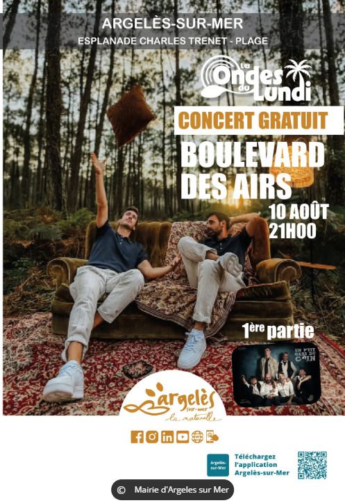 Boulevard des Airs en concert