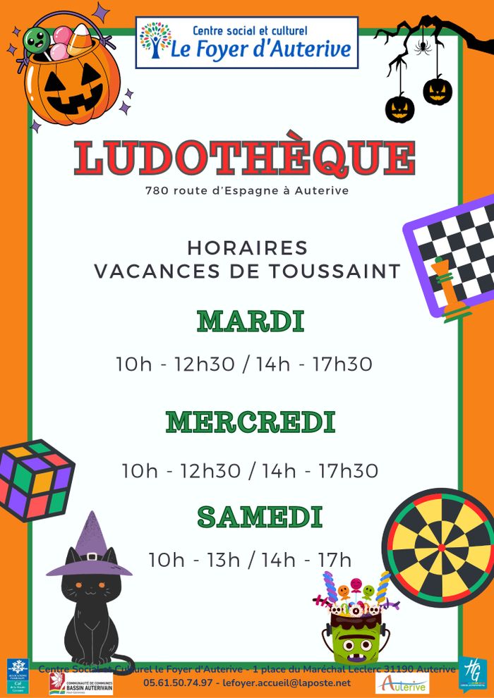 Ludothèque du Centre social et culturel le Foyer d'Auterive