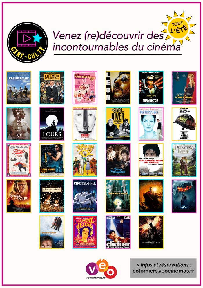 Ciné-culte de l'été