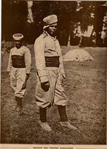 Exposition de photos des Tirailleurs et Goumiers Marocains engagés auprès de l'armée Française lors de la 1ère et 2ème Guerre mondiale
