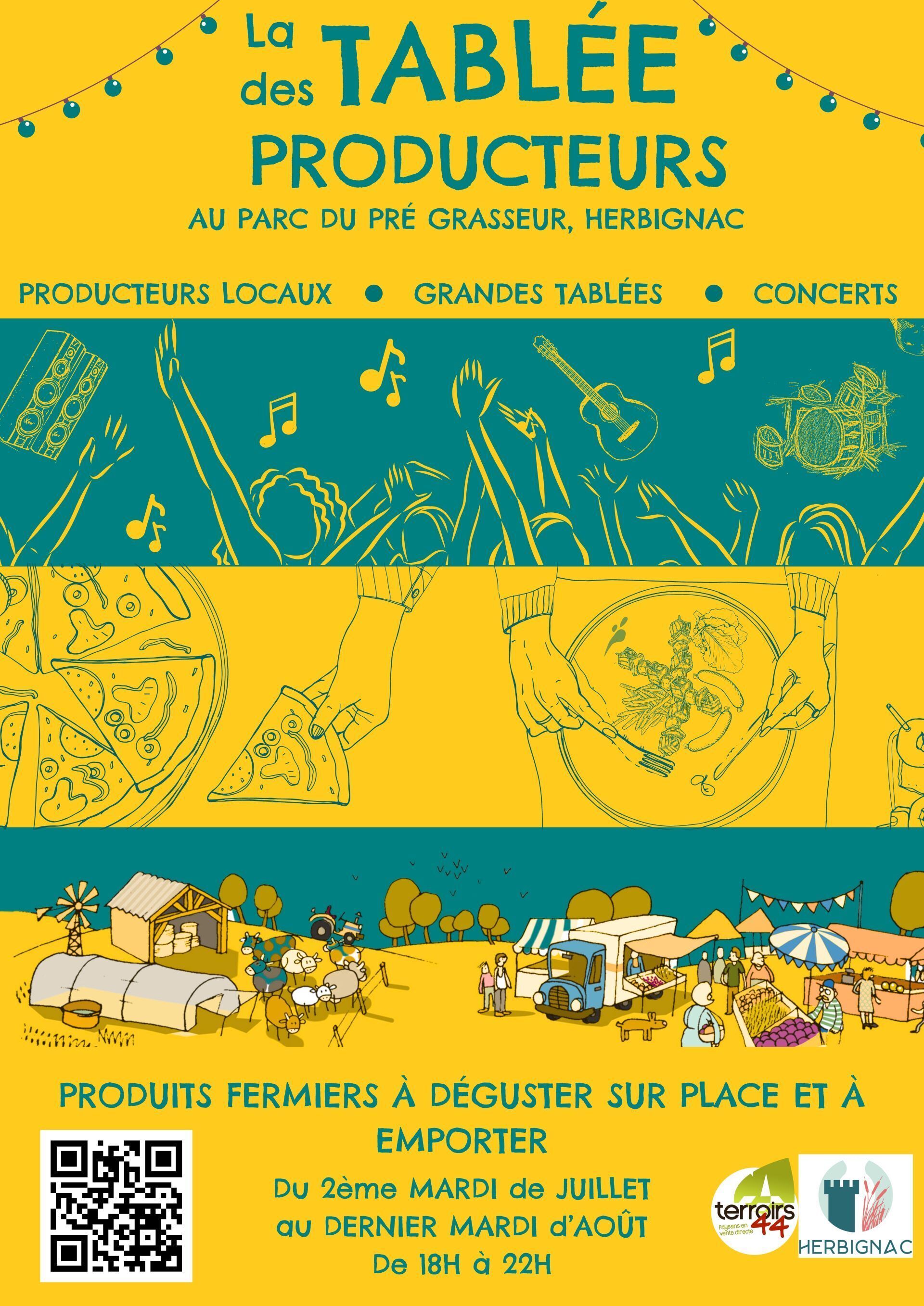 La tablée des producteurs - Marché d'été