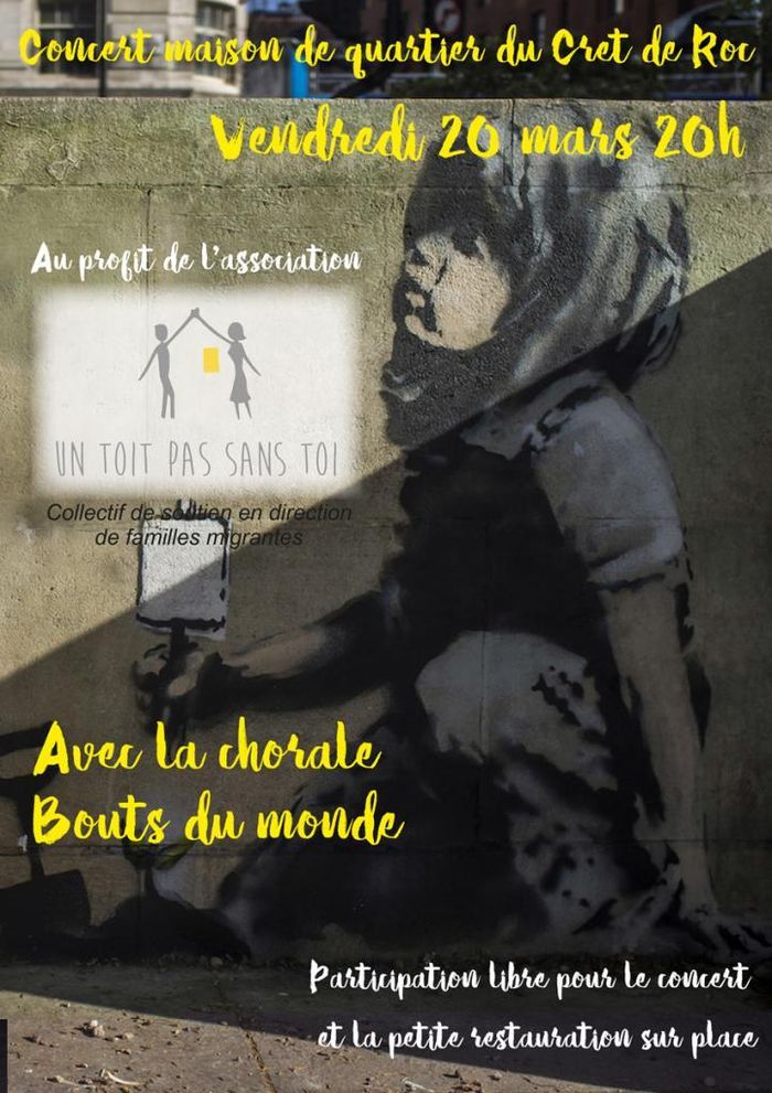 (soirée solidaire) ANNULATION Concert en faveur de l'association Un Toit pas sans Toi