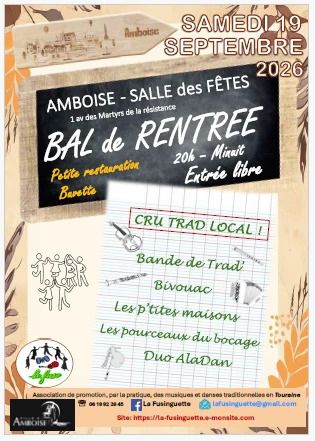 Affiche — Bal de rentrée