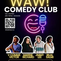 Soirée stand up Waw Comedy Club