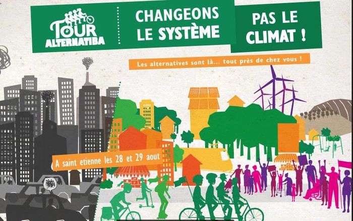 Le Tour Alternatiba fait étape à St-Etienne !