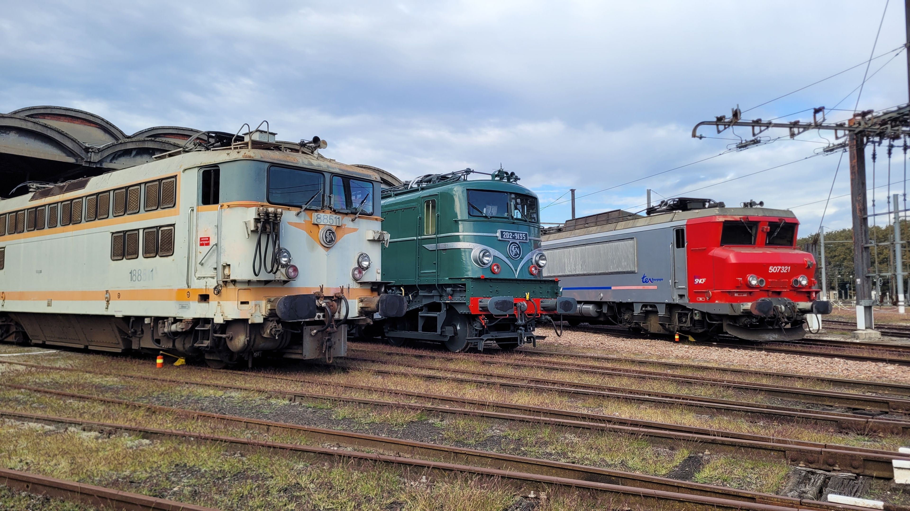 Exposition ferroviaire Rotonde de Laroche Migennes