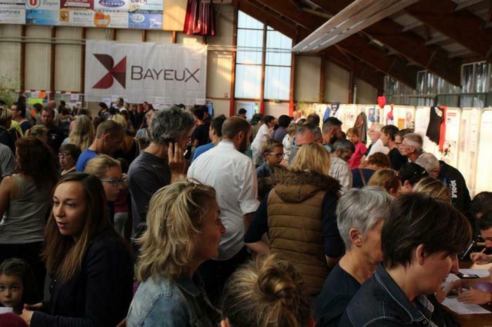 Forum des Associations à BAYEUX, stand Dérailleurs