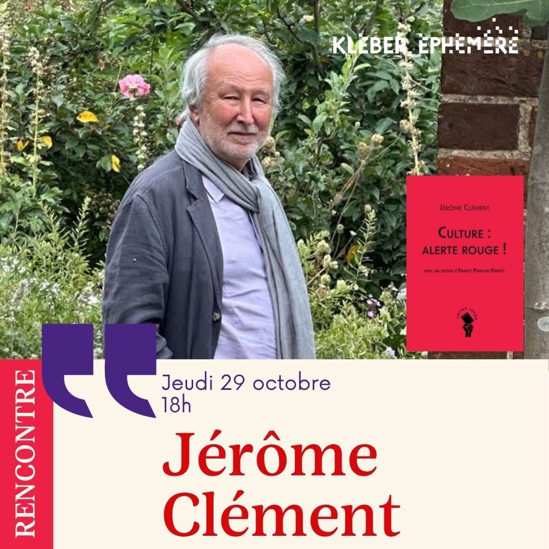 Rencontre avec Jérôme Clément