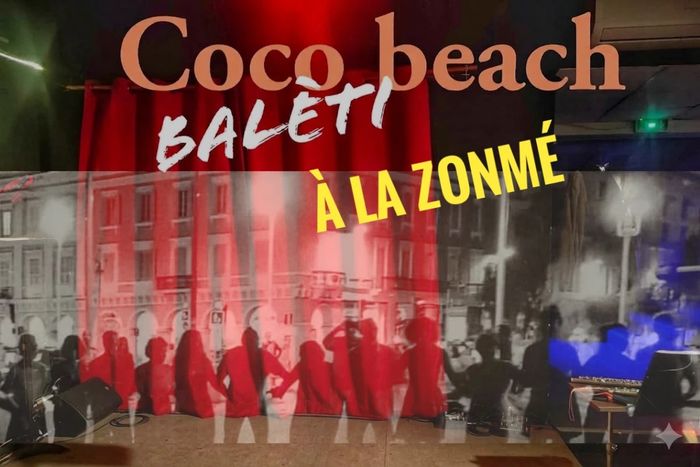 Affiche — Balèti Coco Beach a la Zonmé
