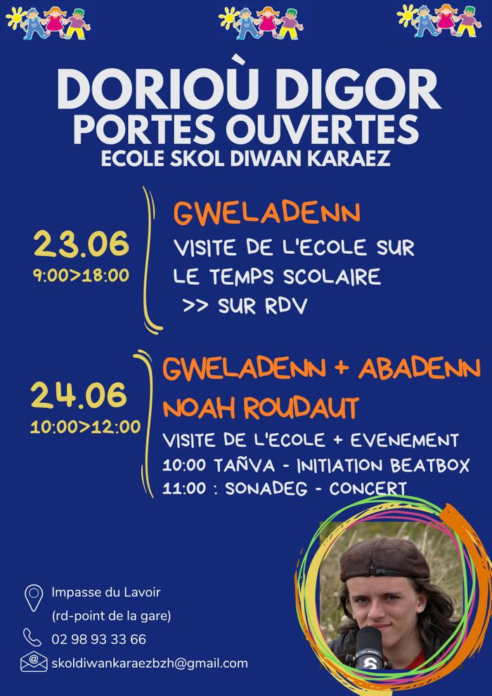 Portes ouvertes de l'École Diwan de Carhaix