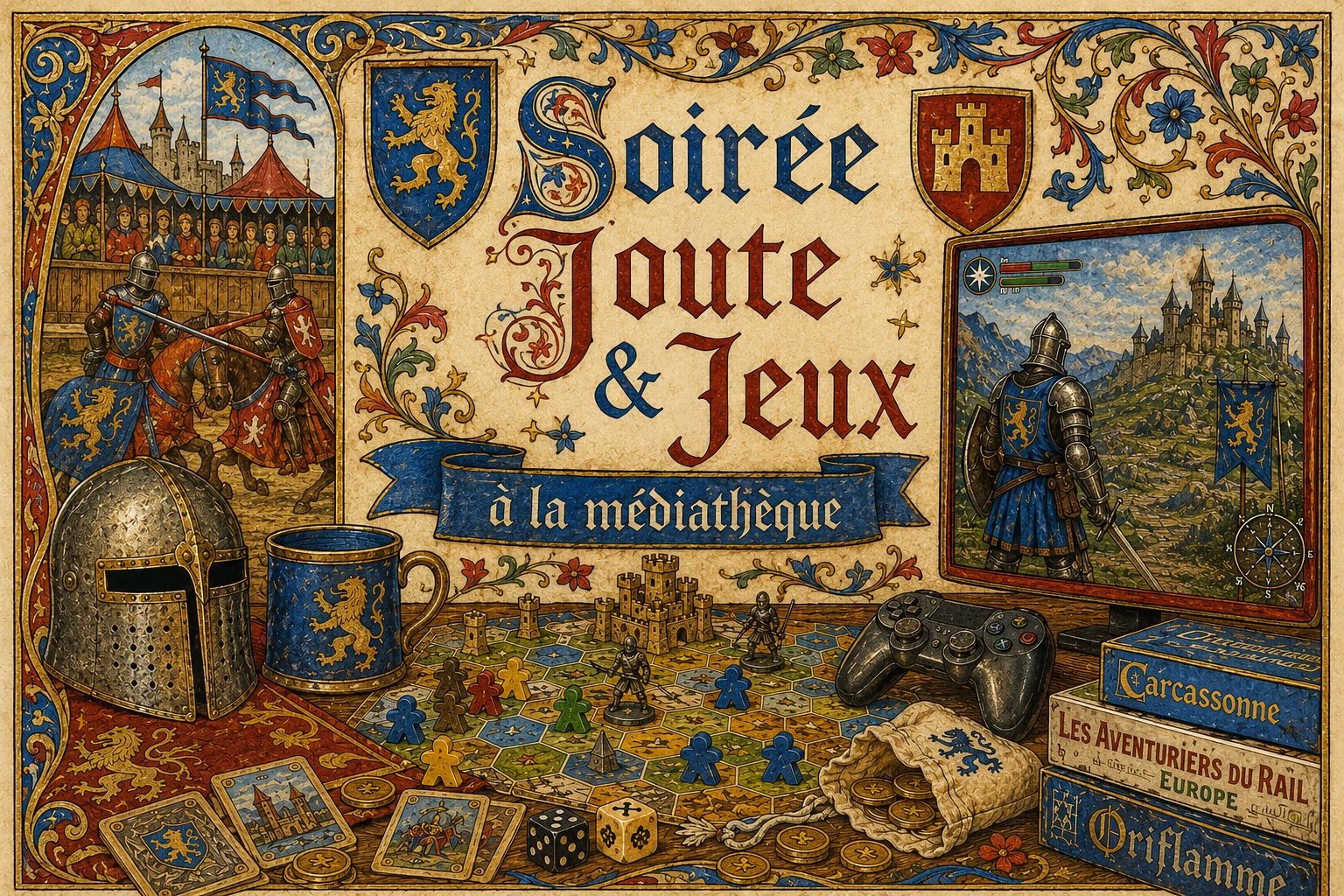 Soirée « JOUTE & JEUX »