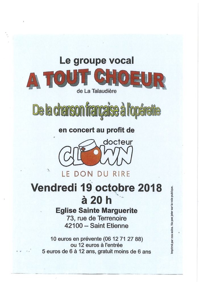 (concert solidaire) A TOUT CHOEUR