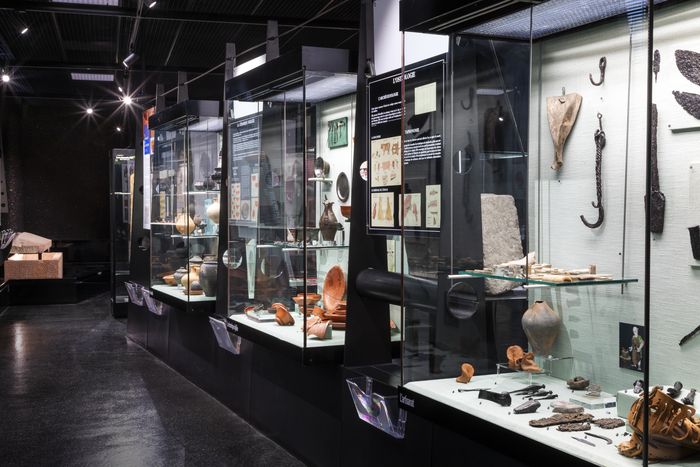 Visite guidée d'un musée gallo-romain