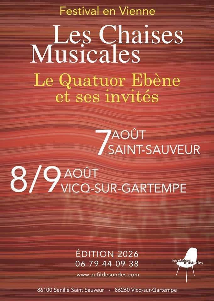 Affiche — Festival Les Chaises Musicales 202