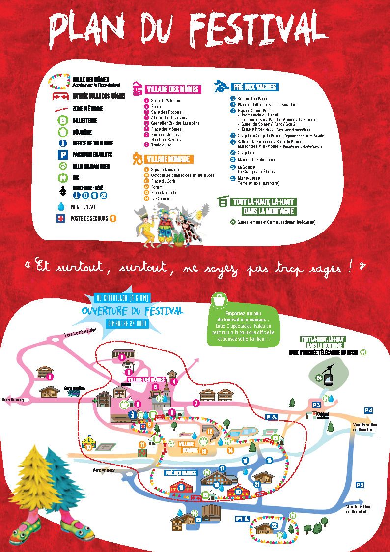 Festival au Bonheur des Mômes - Le village nomade