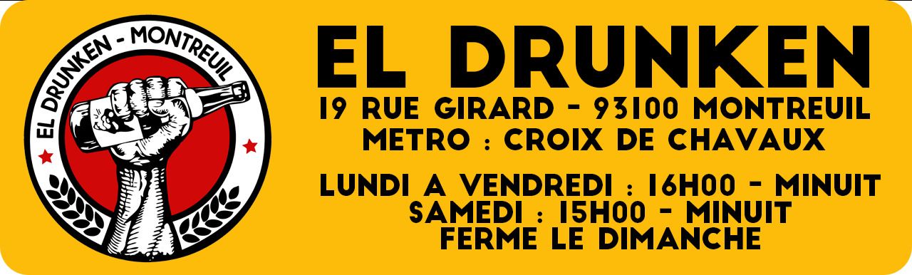 Le Drunken - A la bière Comme à la bière