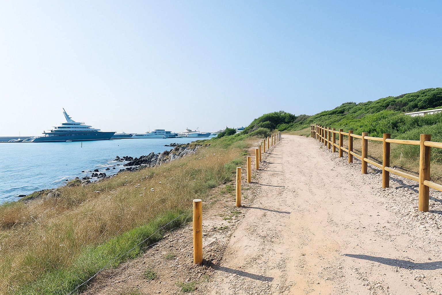 Sentier du littoral du Fort-Carré
