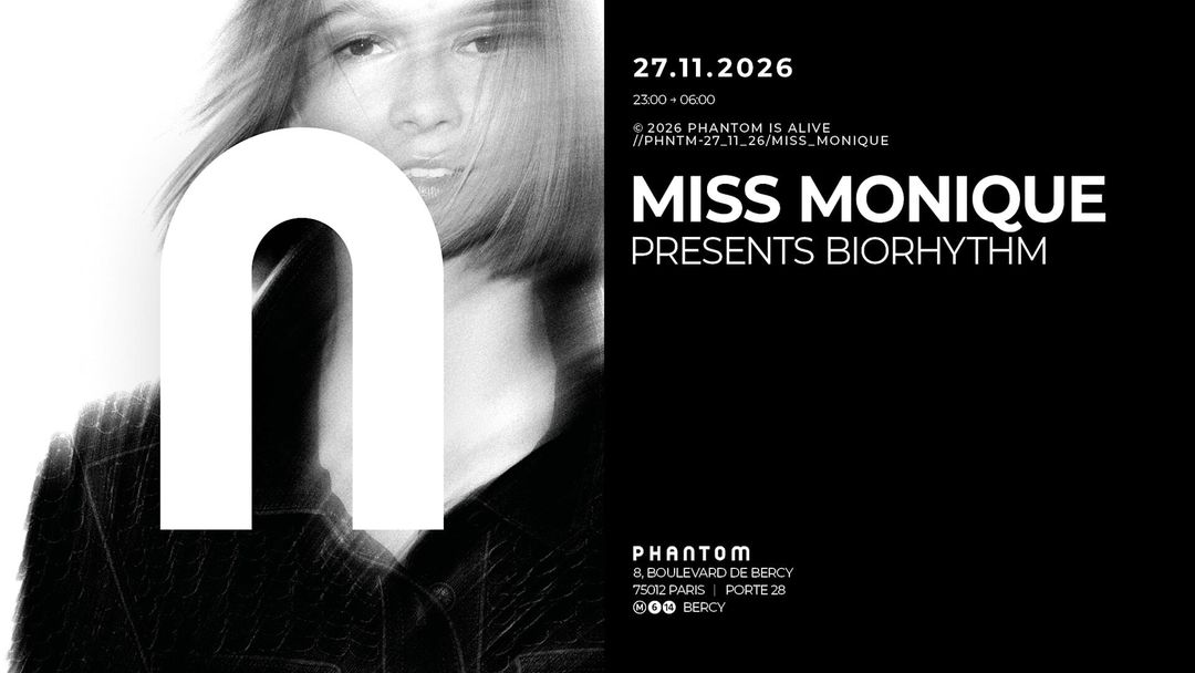 Phantom : MISS MONIQUE PRESENTS BIORHYTHM artwork