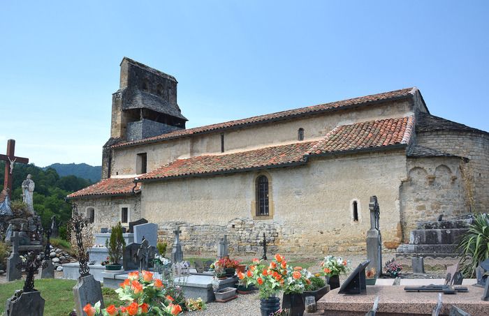 Visite guidée de l'église Notre-Dame-de-Vic d'Oust | [Archives] JEP ...