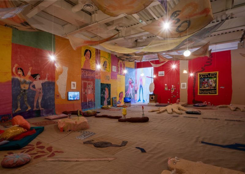 Vue de l’exposition Dormance de Celina Eceiza. Photo : Estelle Chaigne