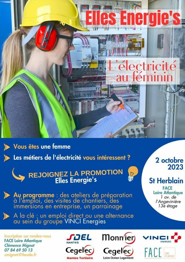 Vous êtes une femme et les métiers de l'électricité vous intéressent ? Rejoignez la promotion Elles Energie's