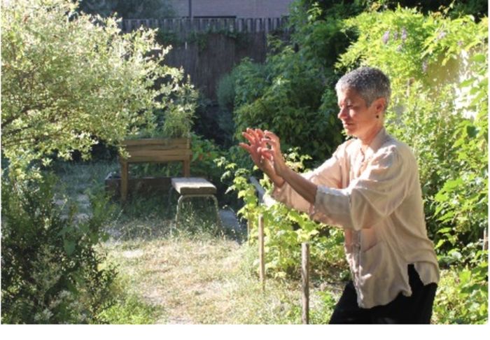 Atelier de Qi-Gong animée au jardin